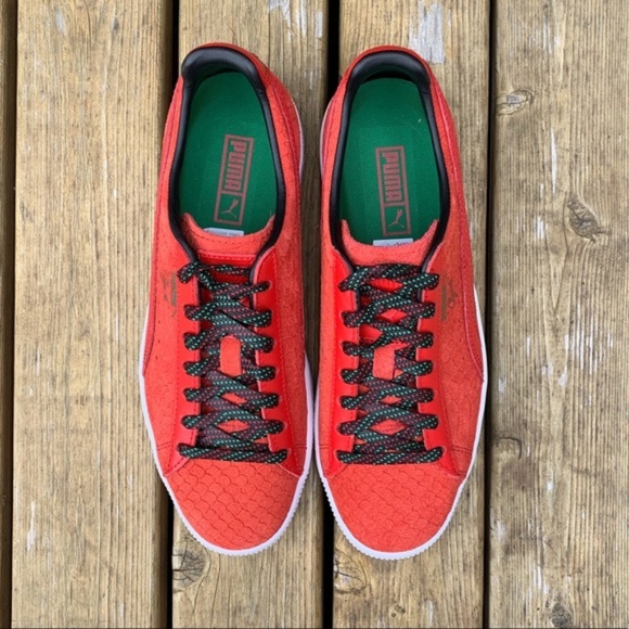 puma clyde gcc red
